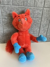 Kohls Cares Dr Seuss Fox in Socks Red Blue Stuffed Animal Plush Toy