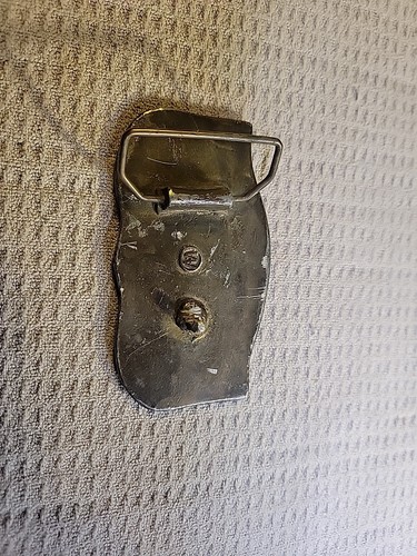 Brass Coors "Breakfast Of Champions." Vintage Belt Buckle. - Picture 3 of 9