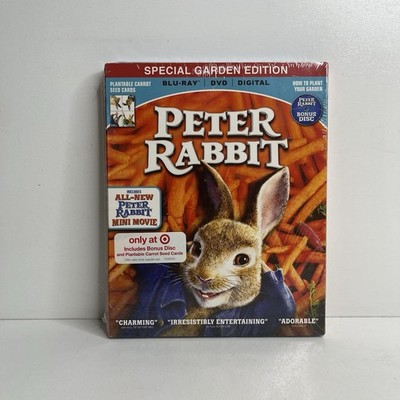 Peter Rabbit Blu-ray + DVD + Digital Special Garden Edition Target Exclusive