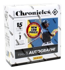 2021 PANINI CHRONICLES BASEBALL MEGA 20 BOX LOT BLOWOUT CARDS