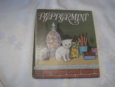 PEPPERMINT ~ vintage children's Whitman Tell-A-Tale Book ~ Grider, cat, GUC