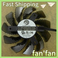 PLD08010S12HH 1X Fan 0.35A 75mm For Gigabyte GTX960/970/980 Graphics Card