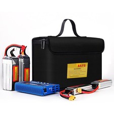 Sac de sécurité pour batterie ignifuge pour charge transport et stockage utili