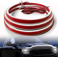 Hood Light Strip Dynamic LED Strip Light 79 inches-white-79 Inch-1 Piece