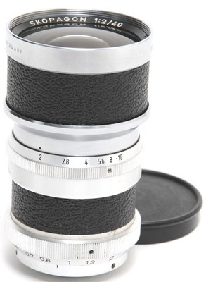 Voigtlander C-Mount 2/40mm Skopagon Protototype unique