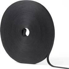 1/2In X 150Ft Hook and Loop Roll | Double-Sided Strips, Self-Gripping Straps | R