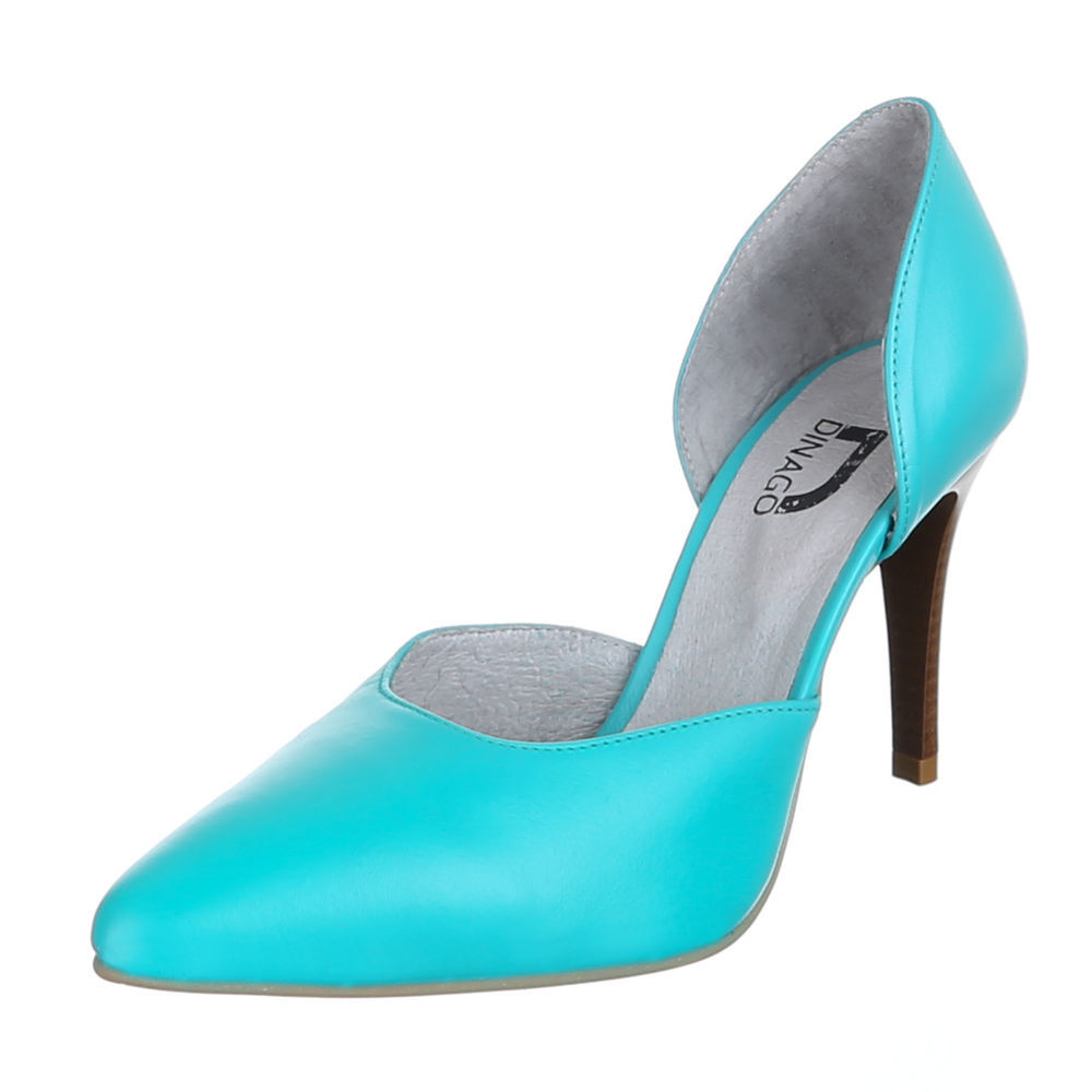 Pumps Damen Schuhe NEU High Heels V1510 Türkis 42 Pumps Damen Schuhe NEU High Heels V1510 Türkis 42