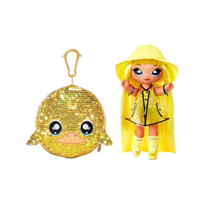 Na! Na! Na! Surprise Sparkle 2 in 1 Pom + Fashion Doll Ducki Na Na Na Series 1