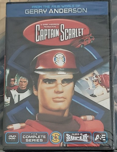 Captain Scarlet - The Complete Series (DVD, 2010, 4-Disc Set) BRAND NEW! - 第 1/1 張圖片