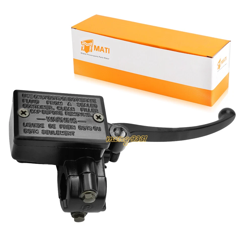 Cilindro maestro de freno delantero derecho 7/8" para Honda CM400 CM450 CX500 CB650 CB750 Foto 2 de 4