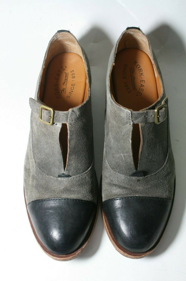 KORK EASE SHOES NISEDA OXFORD FLAT TAUPE BLACK COMBO 9.5 K48042 175 eBay