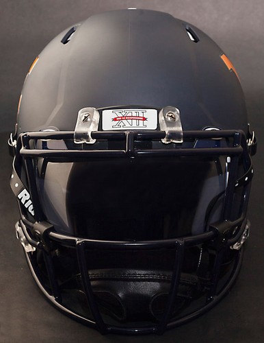 *CUSTOM* WEST VIRGINIA MOUNTAINEERS NCAA Riddell Speed AUTHENTIC Football Helmet - Picture 3 of 5