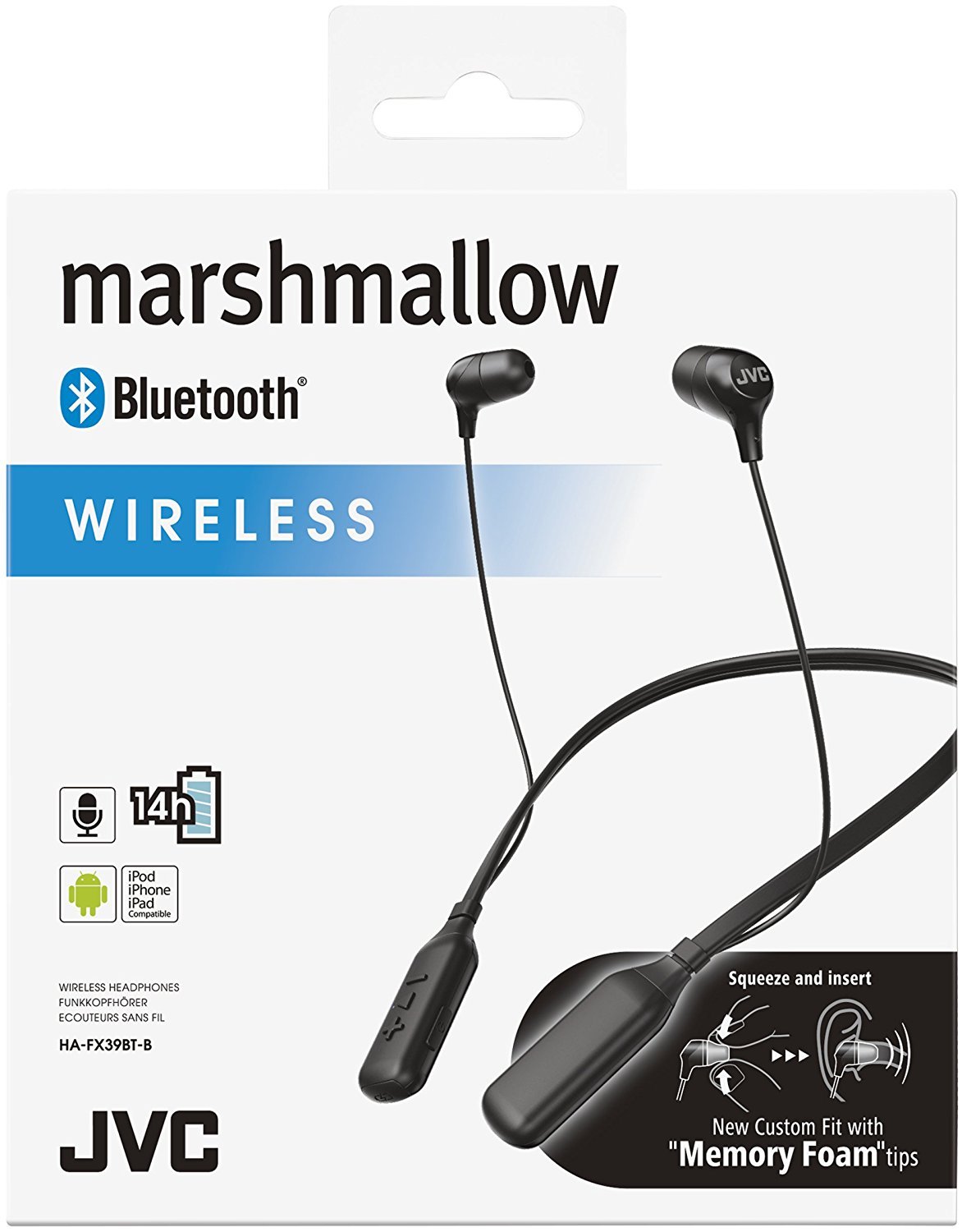 JVC Marshmallow in Ear Bluetooth 