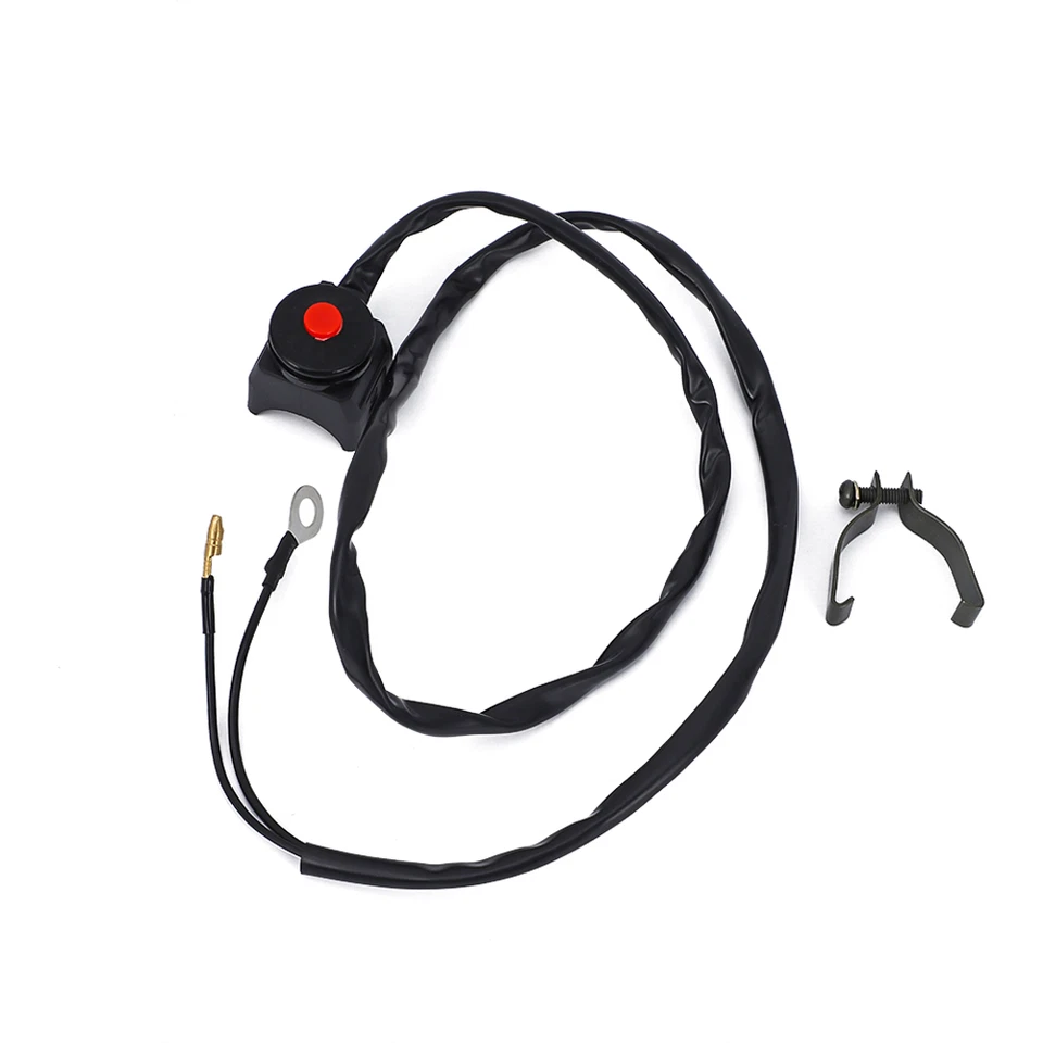 24807492 para Kawasaki se adapta a Suzuki KX60 KX65 EE. UU. Kit de botón de interruptor de apagado del motor Foto 3 de 4