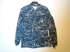USN US Navy Working Uniform NWU Type II Coat Blue Size 35 Regular 2014 23-O