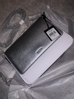 silver designer clutch