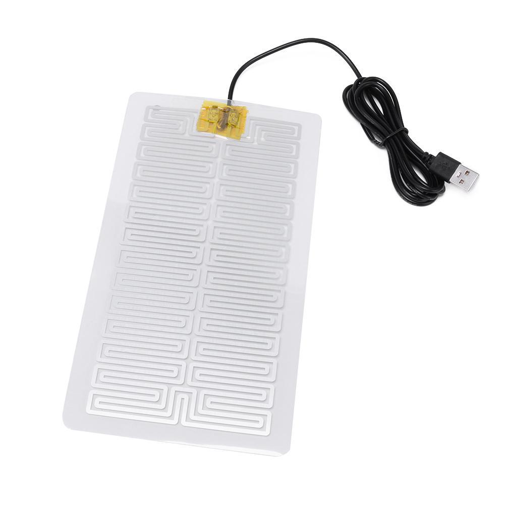20Pcs USB 5V Heating Pad Plug And Play Warm Plate Heater Sheets for