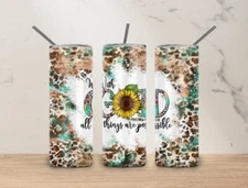 20 or 30oz Skinny Tumbler Custom Stainless Steel