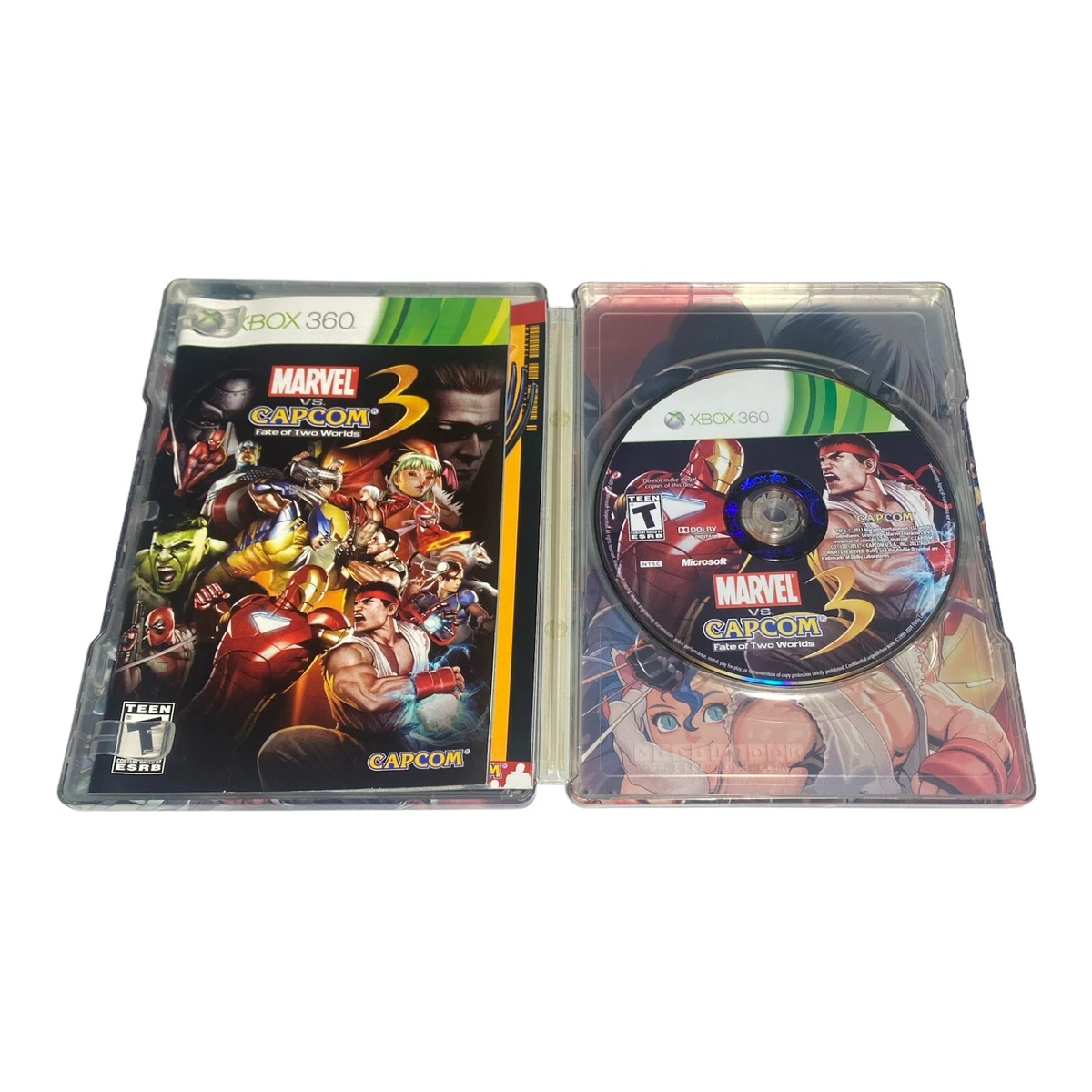 JOGO MARVEL VS CAPCOM 3 FATE OF TWO WORLDS XBOX 360 USADO