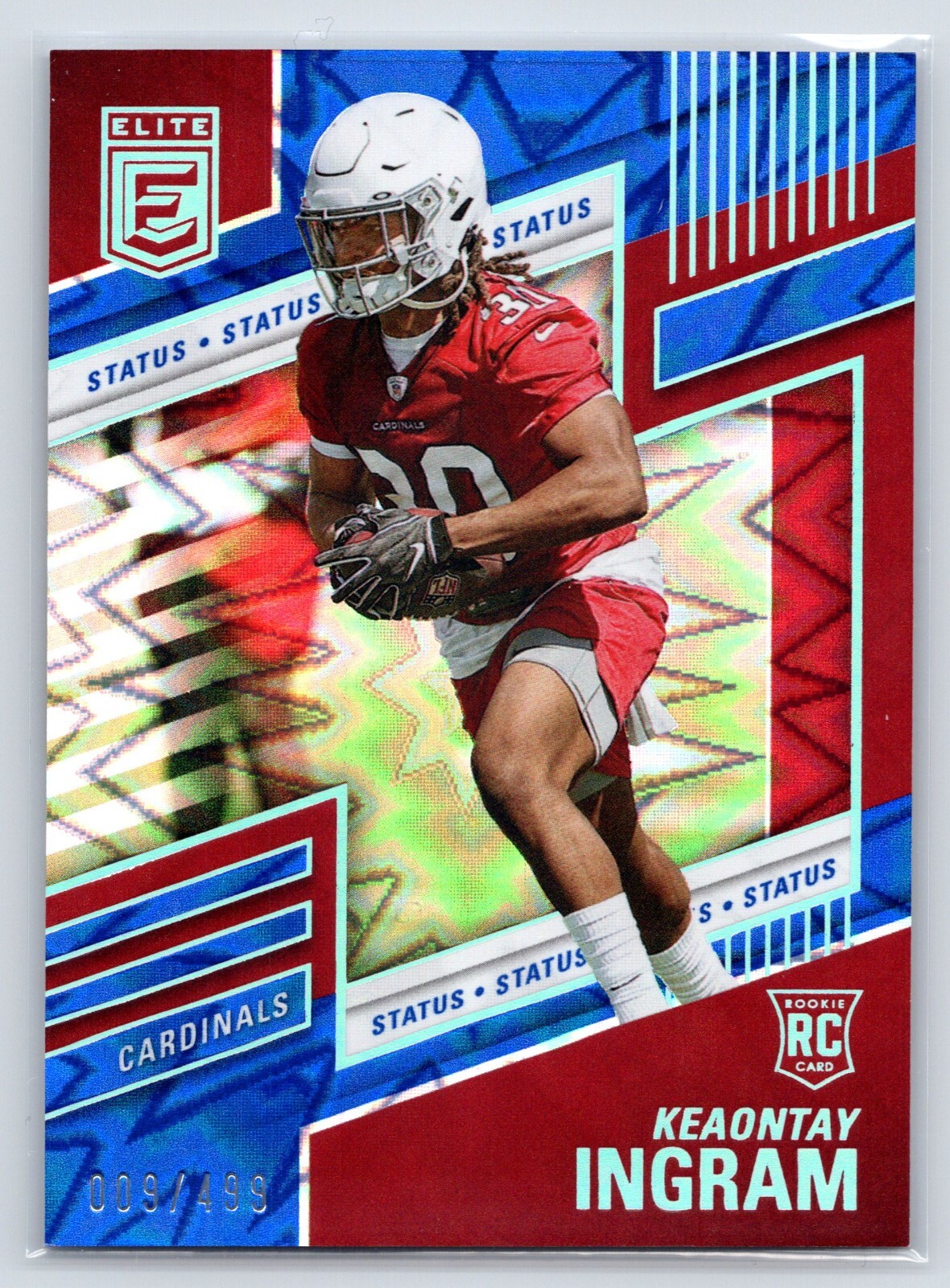 Keaontay Ingram Panini Donruss Elite #175 Status Explosion