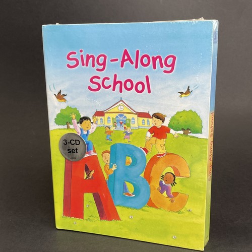 SING-ALONG SCHOOL 3-Disc Music CD Set, Makes Learning Fun and Educational