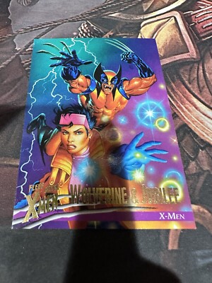 【トレカ】'96 Fleer Ultra X-Men wolverine【美品】 1996 Fleer Ultra Marvel X-Men Wolverine Card #19 Second