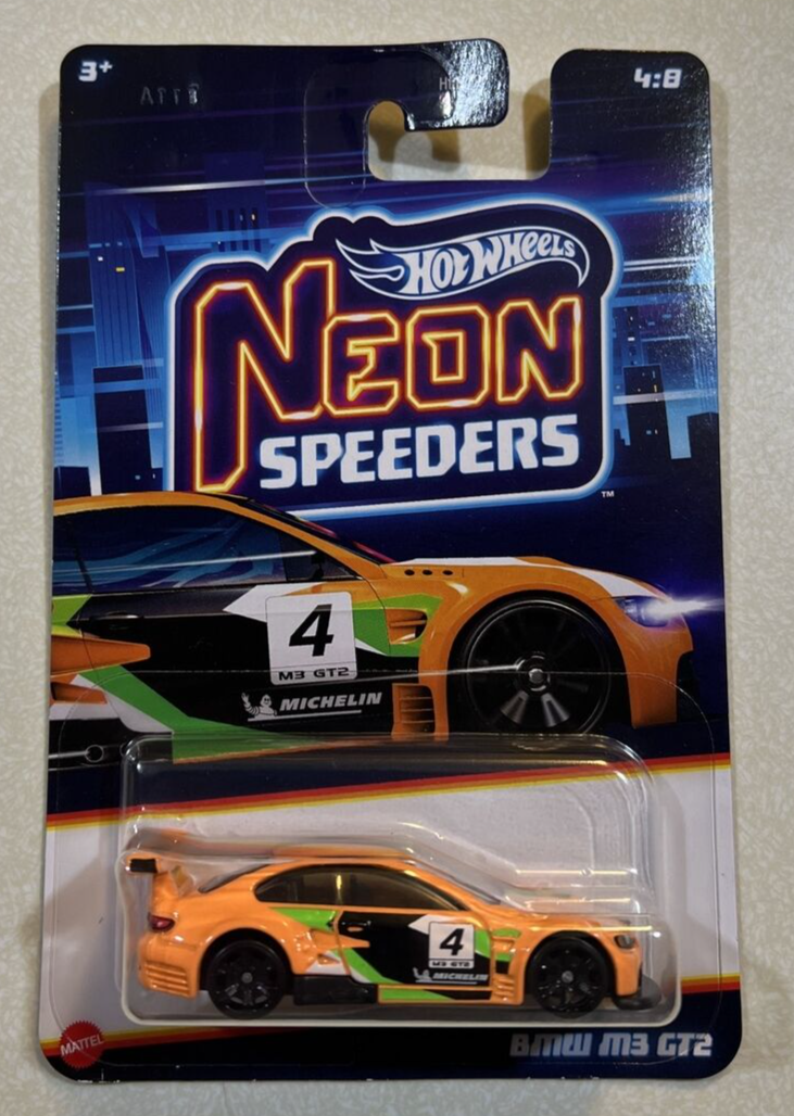 NEW 2024 HOT WHEELS NEON SPEEDERS BMW M3 GT2 | eBay