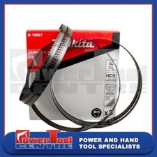 Makita B-16667 4tpi Wood Cutting Steel Bandsaw Blade Pack of 3 LB1200F