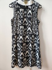 Damen Kleid / Vero Moda / schwarz weiß / Gr. S / bequem / Tunika / Business