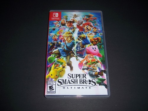 Authentic Box Case ONLY Replacement Nintendo Switch Super Smash Bros ...