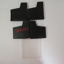 Nintendo NES Game Cartridge Dust Cover Sleeves Black Red Logo 3 Generic 1 Case