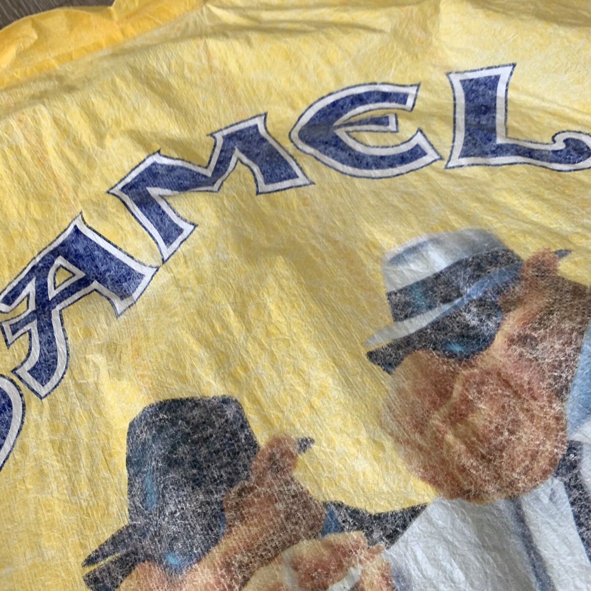 Vintage 90s JOE CAMEL Cigarettes Promo Tyvek Windbreaker