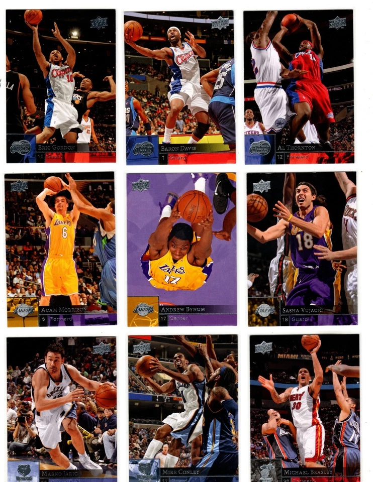 2009 - 2010 Upper Deck Basketball Trading Cards / Pick  / Choose / mb40 - Image 4 of 4