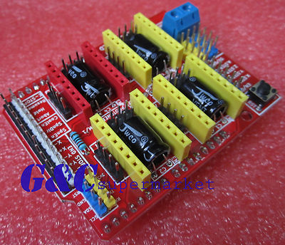 V3 Engraver 3D Printer CNC Shield Expansion Board A4988 Driver for Arduino