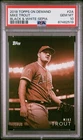 2018 Topps On Demand Black & White #2A Mike Trout Sepia #D 13/60 PSA 10