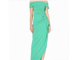vince camuto off the shoulder crepe dress