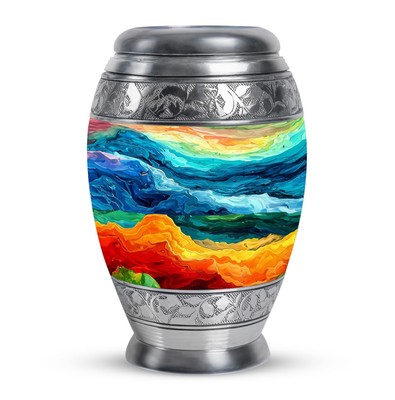 Element Design Memorial Urn Human Ash, Decorative Urns For Human Ashes, 3 Inch
