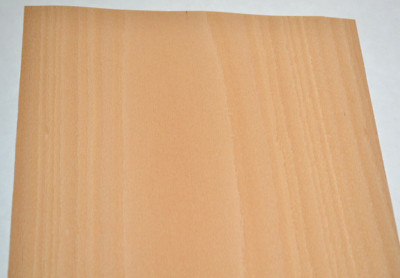 Steamed Beech Raw Wood Veneer Sheet 8.5 x 41 inches 1/42nd thick  N5943-39