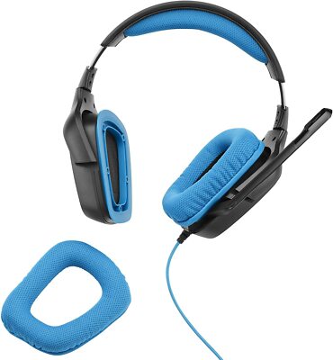Logitech G430 Black/Blue Over the Ear Gaming Headset for sale
