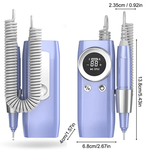 Professional Electric Nail File Drill Manicure Tool Pedicure Machine Set Kit - Bild 7 von 24