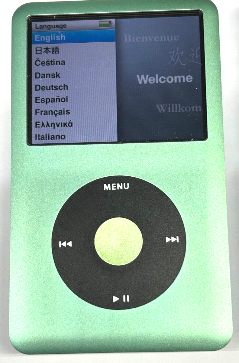 ポータブルプレーヤー iPod classic NEW Apple iPod classic 7th Generation Black (120 GB) MP3 Player