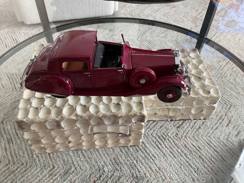 Danbury Mint 1938 Rolls Royce Phantom III Garnet Maroon 1:24 Scale Diecast - Bild 1 von 5