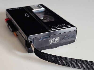 SONY TCM-17 カセットプレーヤー Super rare SONY TCM-17 CASSETTE RECORDER Walkman Working +Free