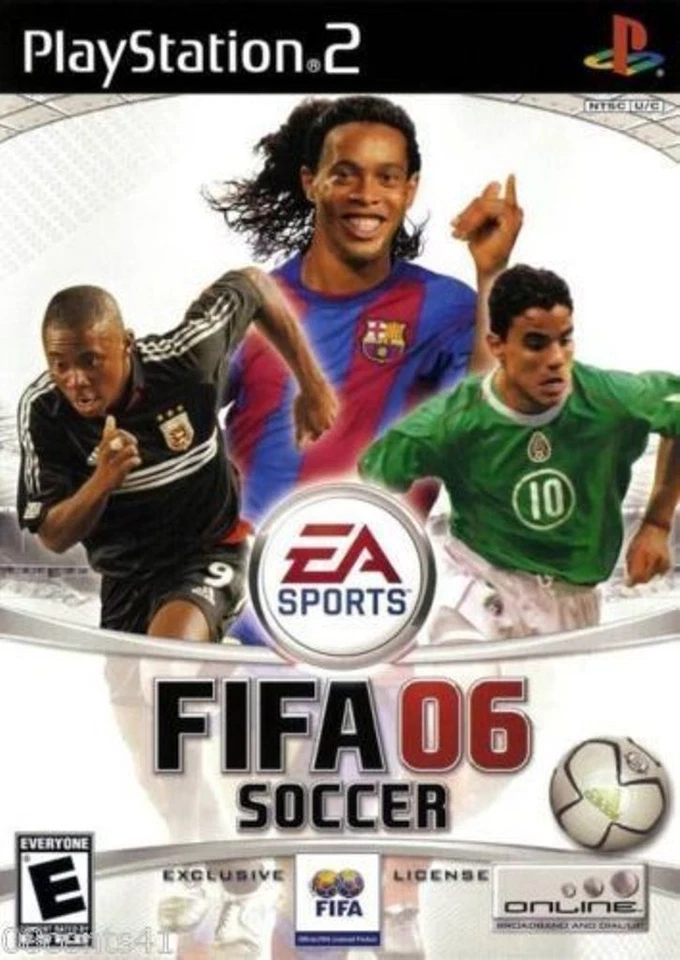 FIFA Soccer 06 (Sony PlayStation 2, 2005) With Manual - Image 2 of 2