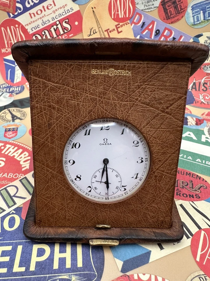 Reloj Bolsillo Omega Oro 18k Relleno Foto 2 de 4