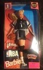 1998 NBA San Antonio SPURS Barbie Mattel Authentic NBA team uniform NEW IN BOX