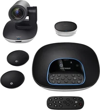 Logitech GROUP Video Conferencing System with Expansion Mics