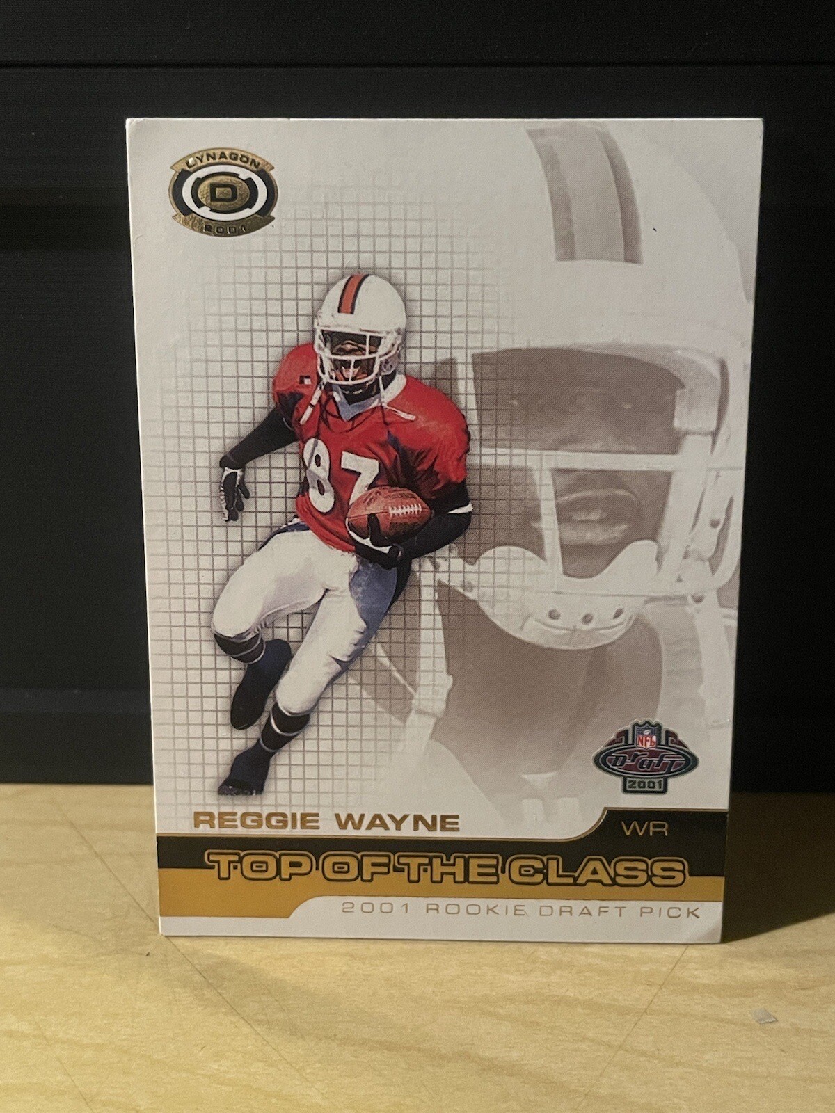 2001 Pacific Dynagon #24 Reggie Wayne Top of the Class RC Miami 3653