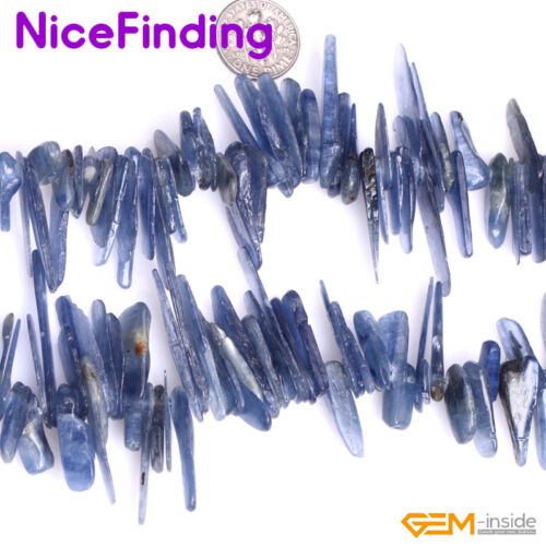 18-20mm Stick Freeform Natural Stone Beads For Jewelry Making Spike Gemstone 15" - Picture 137 of 176