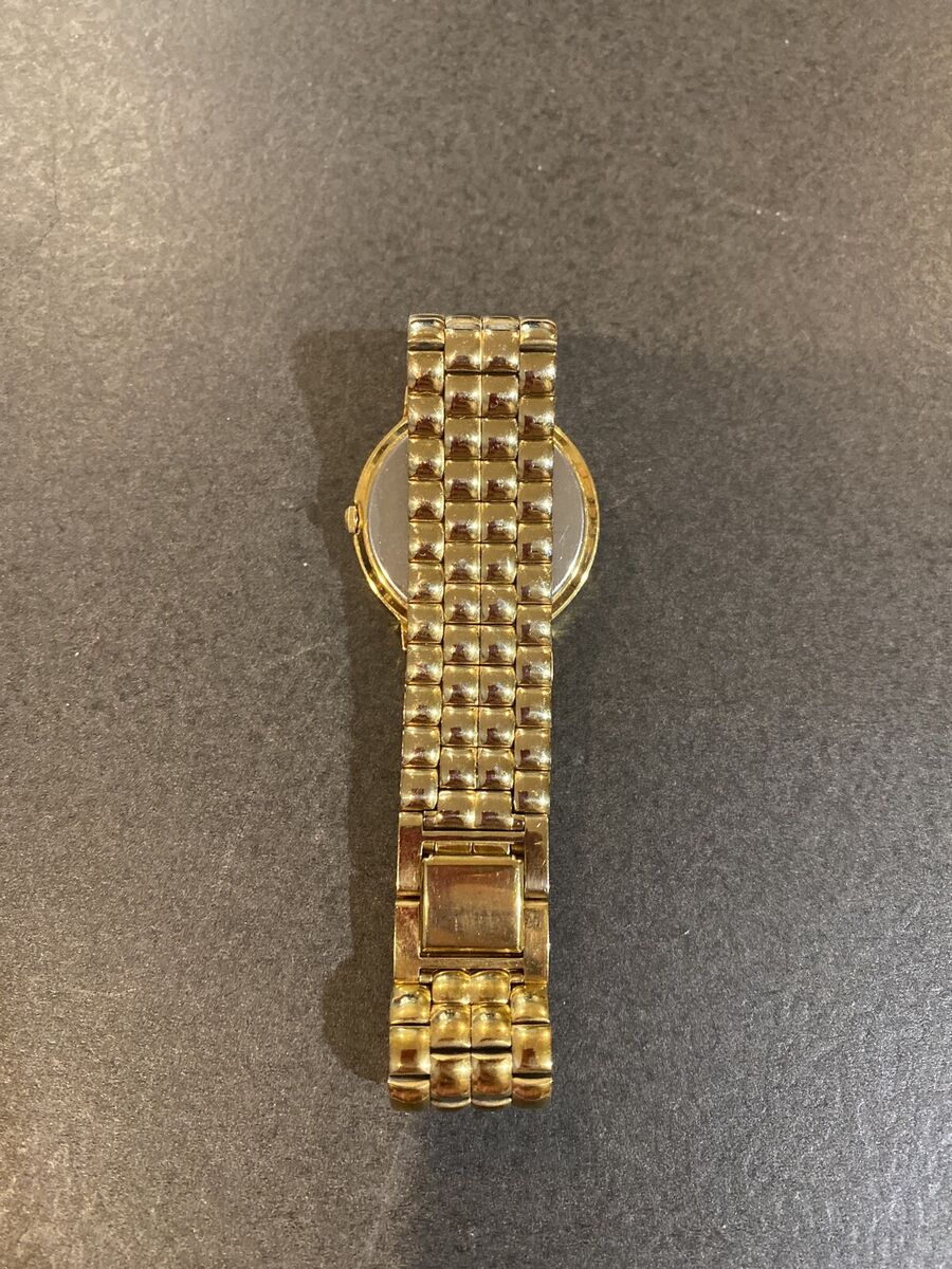 Vintage Seiko 7N01 Gold Tone Stainless Steel Watch | eBay